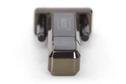 Adapter DIGITUS DA-70156 (USB M - RS-232 M; kolor czarny)