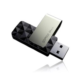 Pendrive Silicon Power Blaze B30 64GB USB 3.1 kolor czarny (SP064GBUF3B30V1K)