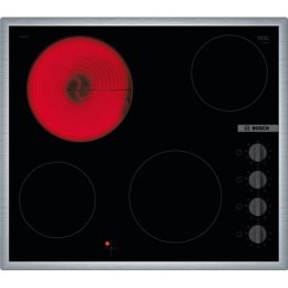 Bosch Hob PKE645CA2E Electric, Number of burners/cooking zones 4, Mechanical, Black
