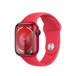 Watch Serie 9 GPS, 41mm Koperta z aluminium z edycji (PRODUCT)RED z paskiem sportowy z edycji (PRODUCT)RED - M/L