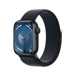 Watch Series 9 GPS, 45mm Koperta z aluminium w kolorze północy z opaską sportową w kolorze północy
