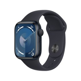 Watch Series 9 GPS, 45mm Koperta z aluminium w kolorze północy z paskiem sportowym w kolorze północy - S/M