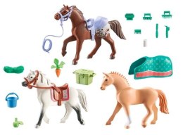 Zestaw z figurkami Horses 71356 3 konie: Morgan, Quarter Horse i Angloar