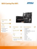 Płyta główna B650 GAMING PLUS WIFI AM5 4DDR5 HDMI/DP ATX