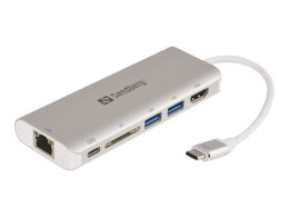 SANDBERG 136-18 Biały USB Typ C
