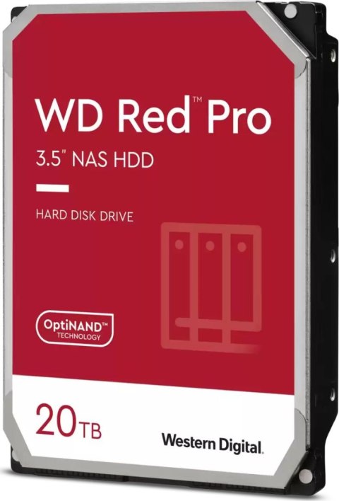 Dysk twardy WD Red Pro 20 TB 3.5" WD201KFGX