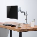 Uchwyt biurkowy do monitora szary Ergo Office, ze sprężyną, 17"-32", 9 kg, ER-407G