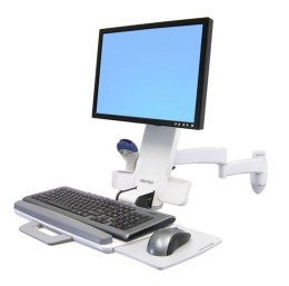 Ergotron 200 SERIES COMBO ARM (WHITE)/LCD TO 24IN MAX 8.2KG
